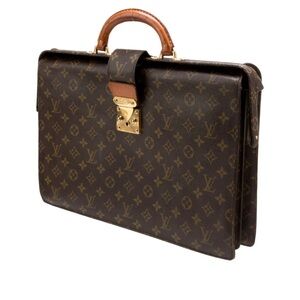 Louis Vuitton Serviette Fermoir Briefcase